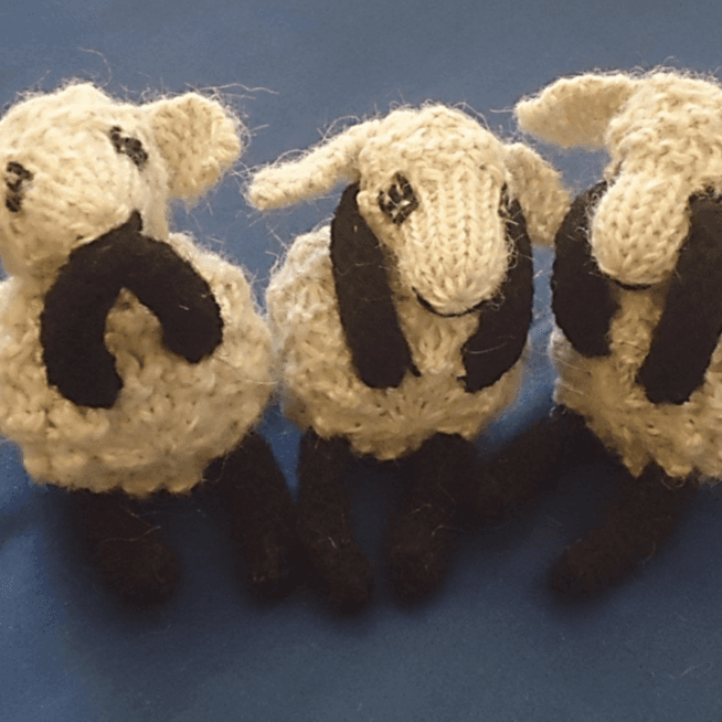 Ovejitas – Colección 'No veo, no hablo, no escucho'